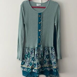 NWT dress with matching leggings, naartjie, size 7